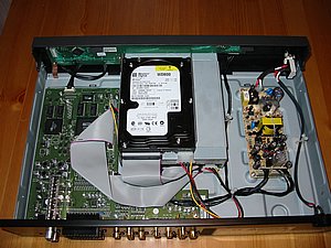 top view of the inside